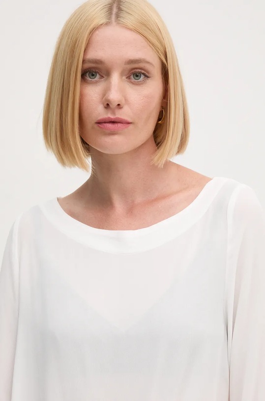 Sisley bluză alb 5ZMZLQ07S