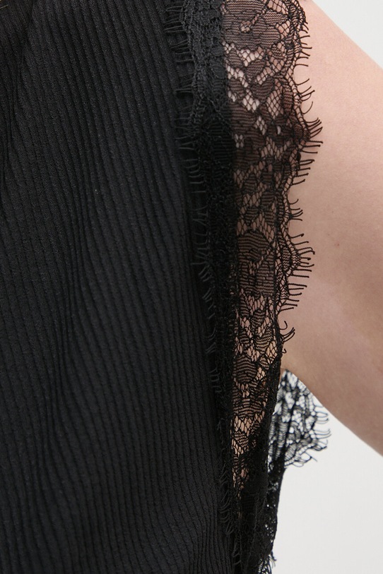 Sisley bluza 3XZUL105Y negru