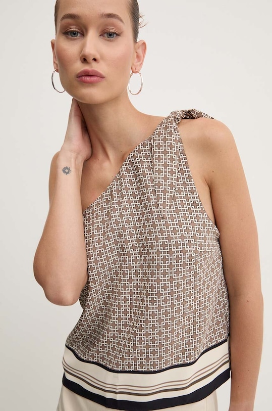 Top Abercrombie & Fitch regular hnedá KI140.4326.408