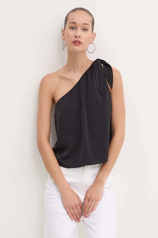 Top Abercrombie & Fitch jednofarebný čierna KI140.4445.900