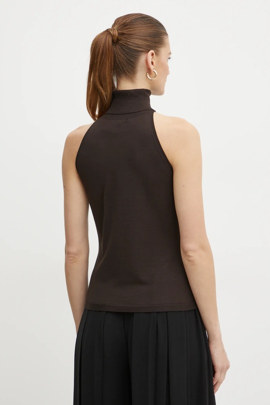 Ρούχα Top Twinset 242TF3031 καφέ