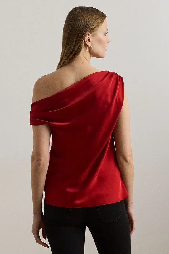 Blúzka Lauren Ralph Lauren 200951231 červená AW25