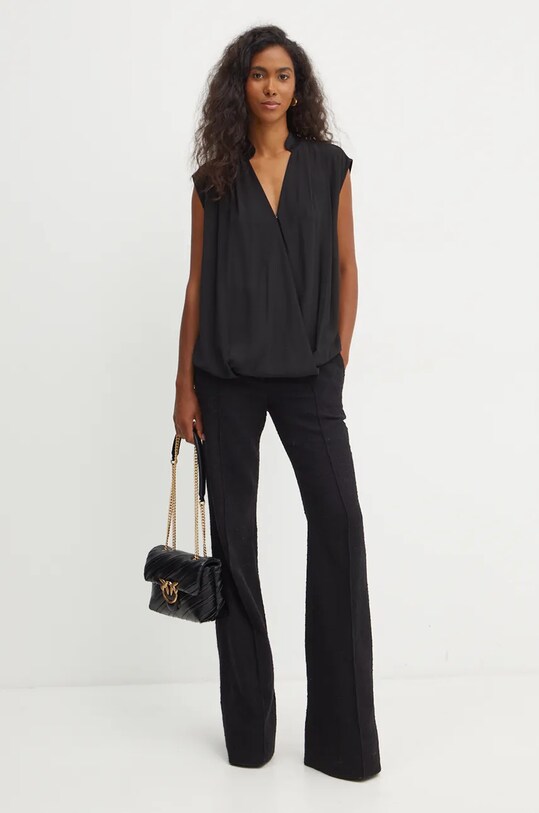 Halenka BOSS 50523367 černá AW24