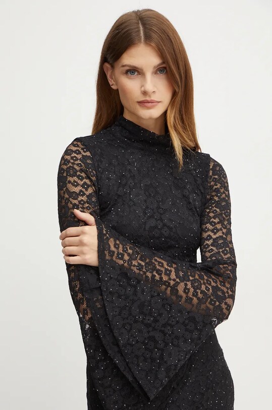 Блузка Guess W4BP37.KCG90 чорний