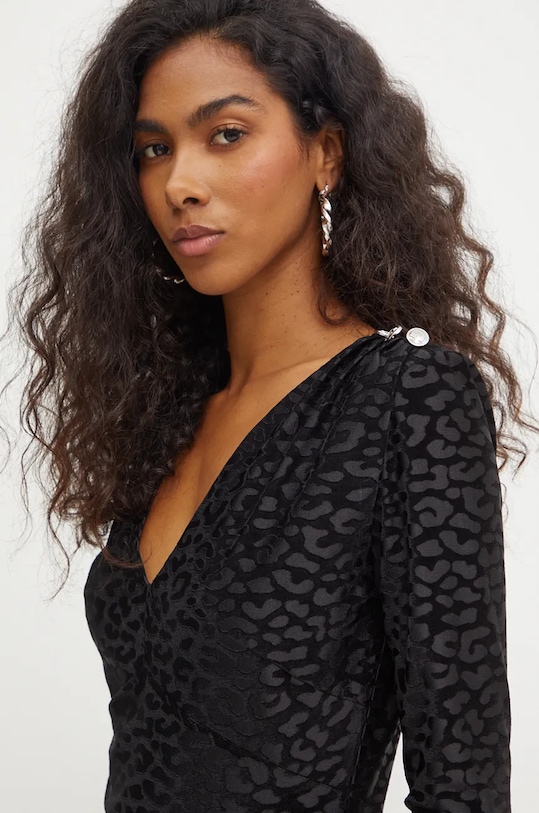 Guess body ELIZABETH wzorzyste czarny W4BP52.KCGJ2