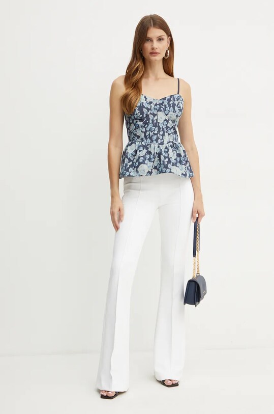 Guess top MARGAUX W4BH80.D5JC0 albastru AW24