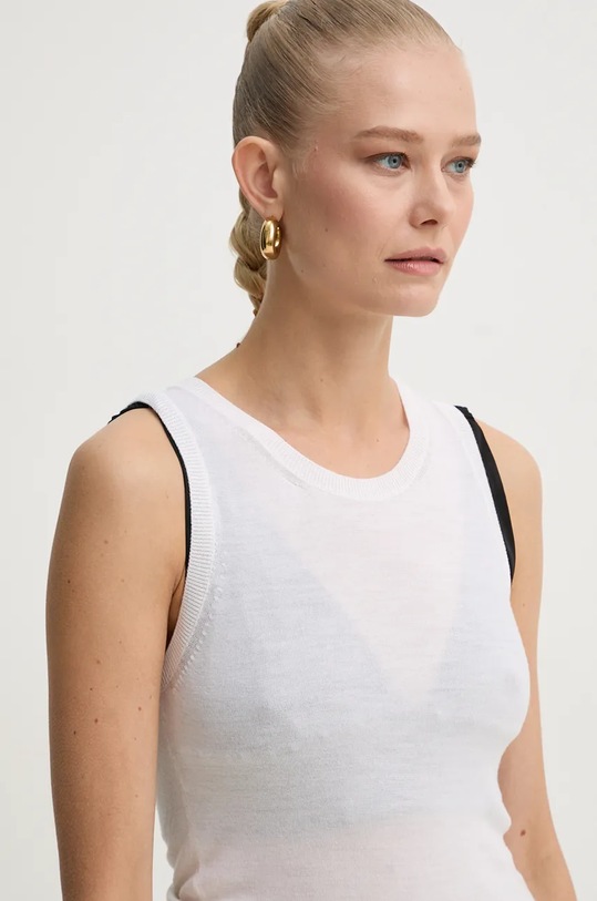 AERON tricou de lana bej CRTO546528