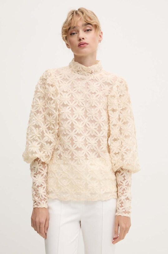 Halenka MUNTHE THIKI nášivka béžová 243103824330