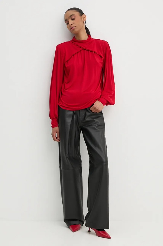 Блузка Gestuz 10909455 червоний AW24