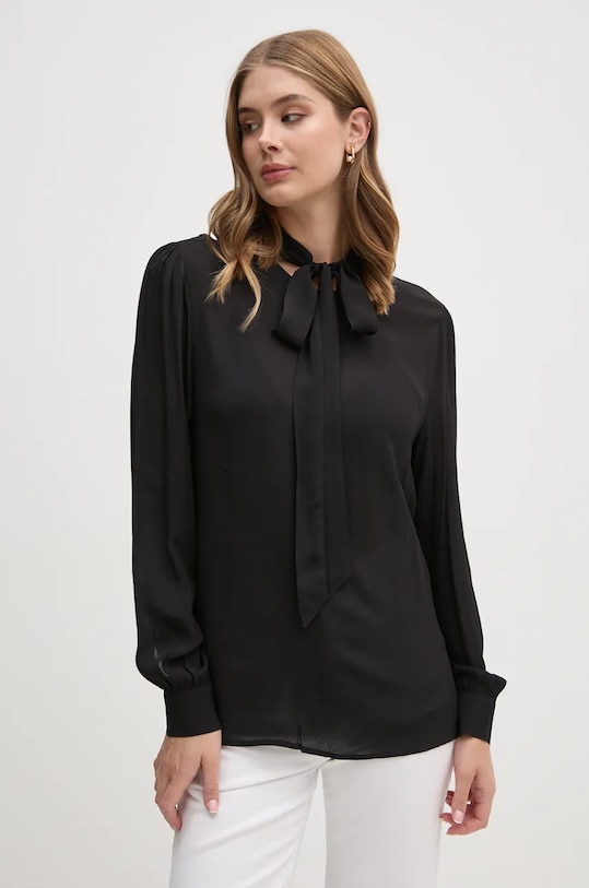 Sisley bluza uni negru 5ZMZLQ07X