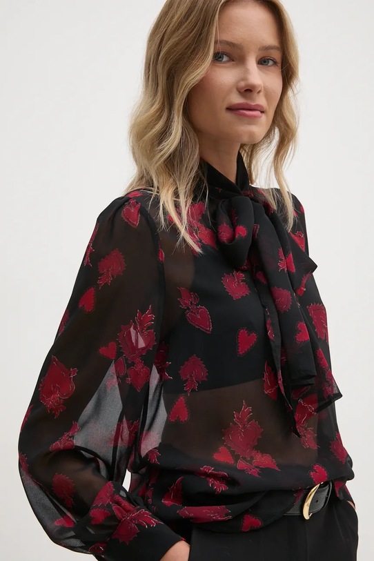 Блузка Sisley чёрный 52UMLQ088