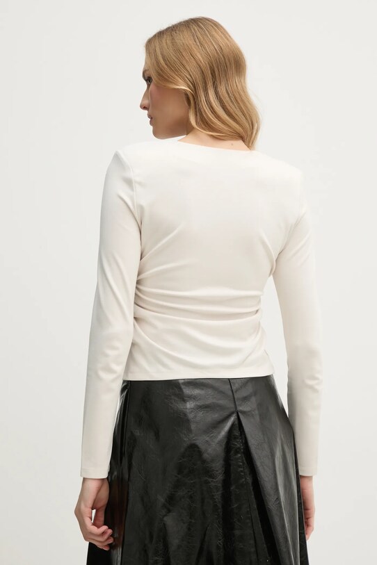 Одяг Блузка Sisley 5Y0XLQ080 бежевий