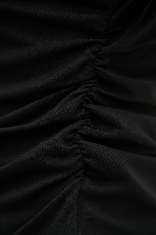 Блузка Sisley 5Y0XLQ080 чорний