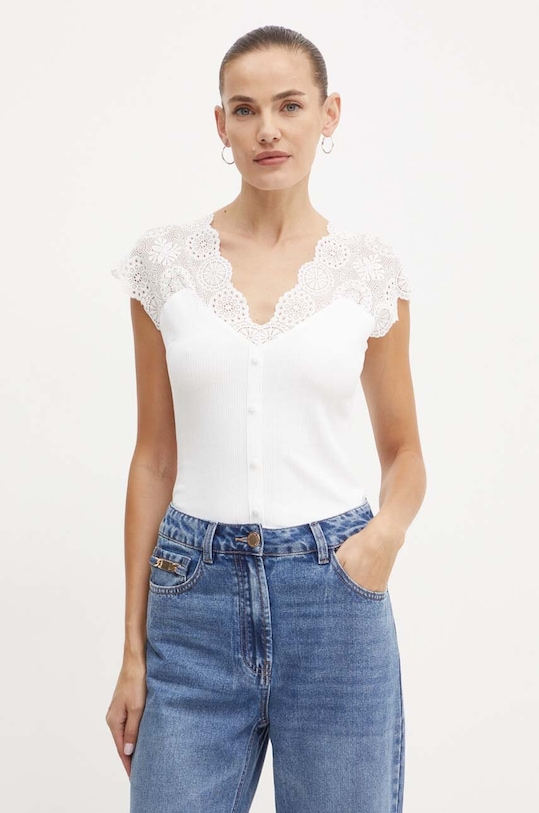 Halenka Morgan DELOR hladký béžová DELOR