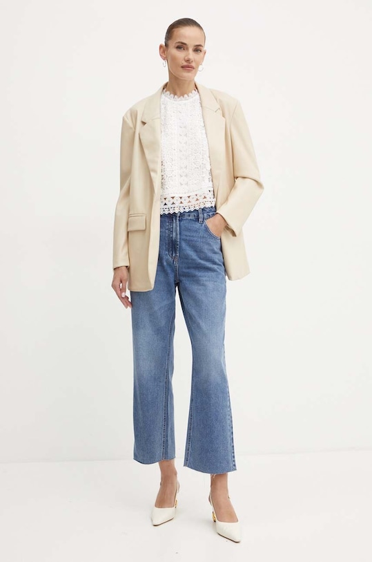 Morgan bluza OLAYA OLAYA alb AW24