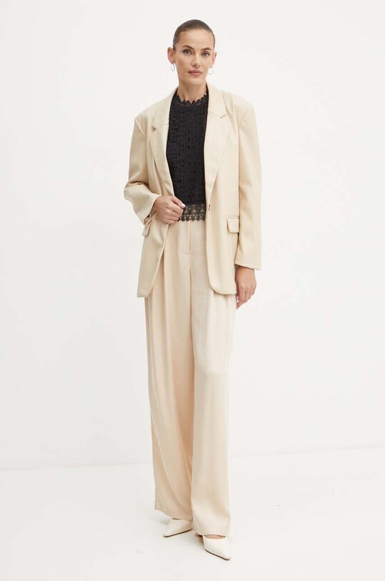 Блузка Morgan OLAYA OLAYA чорний AW24