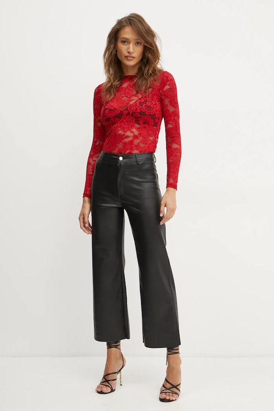 Morgan bluzka TARA TARA czerwony AW24