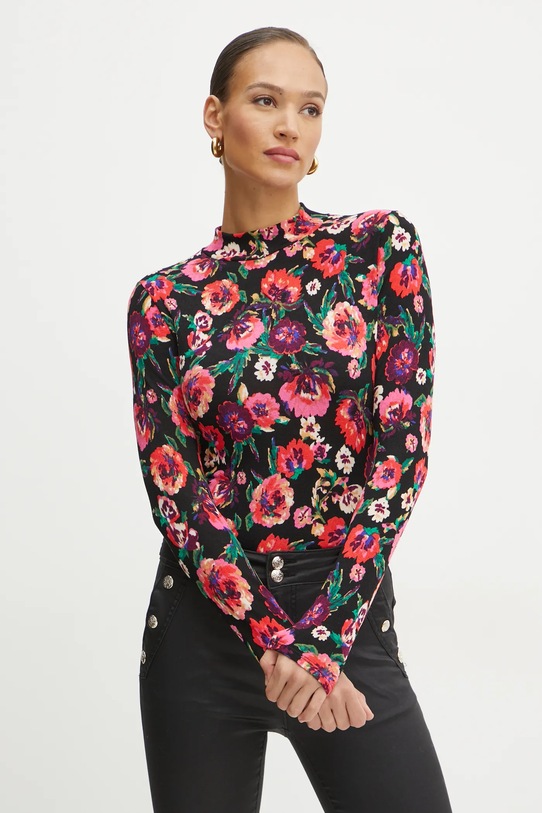 Morgan longsleeve TFLORI wzorzyste czarny TFLORI