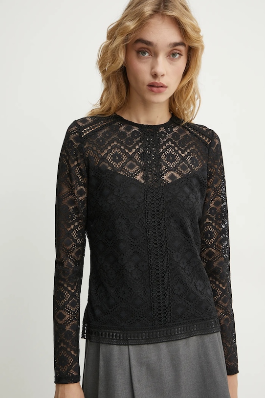 Morgan bluza TIMAY TIMAY negru AW24