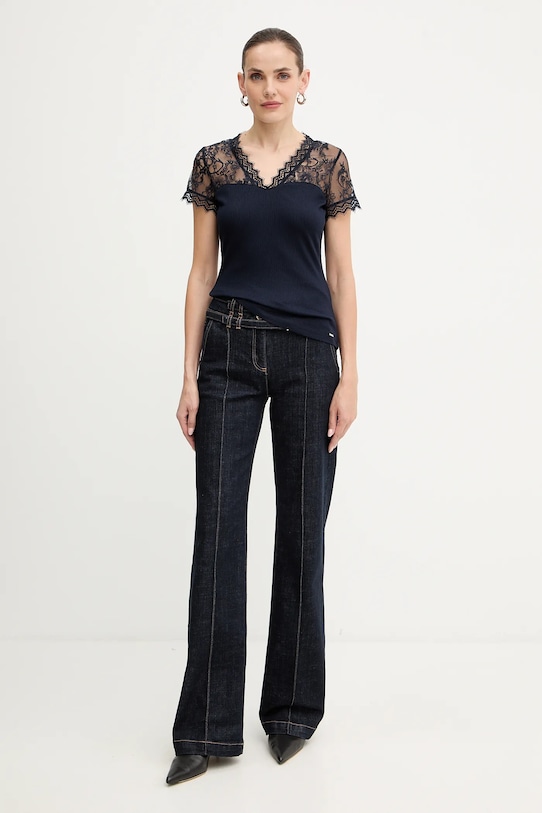 Morgan bluzka DLAMI DLAMI granatowy AW25