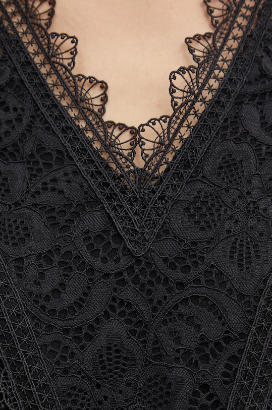 Μπλουζάκι Morgan TAGADA TAGADA μαύρο