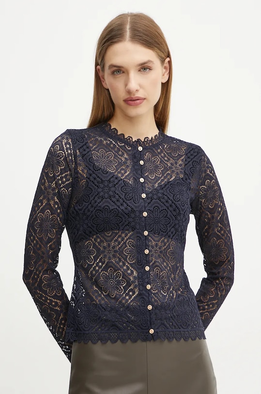 Morgan pulover TIMBA subtiri bleumarin TIMBA