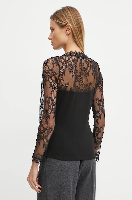 Îmbrăcăminte Morgan bluza TLAMI TLAMI negru