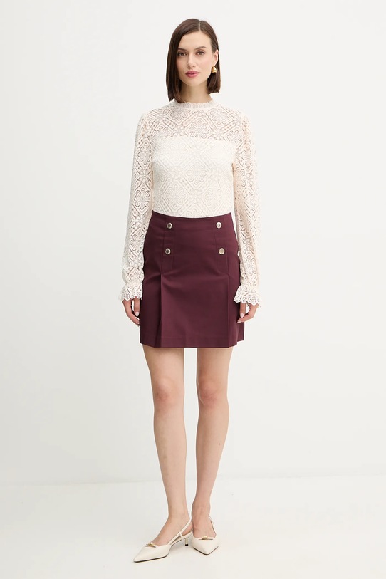 Μπλουζάκι Morgan TYRIA TYRIA μπεζ AW25