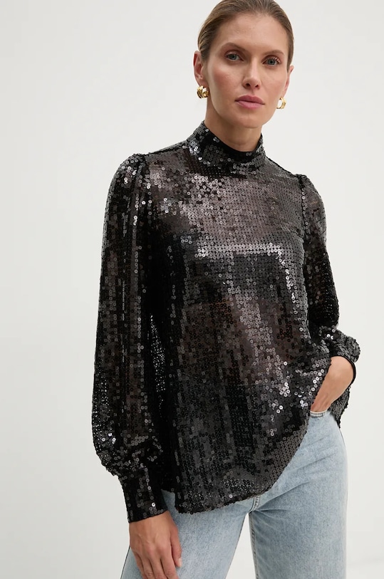 Блузка AllSaints чорний W032PB