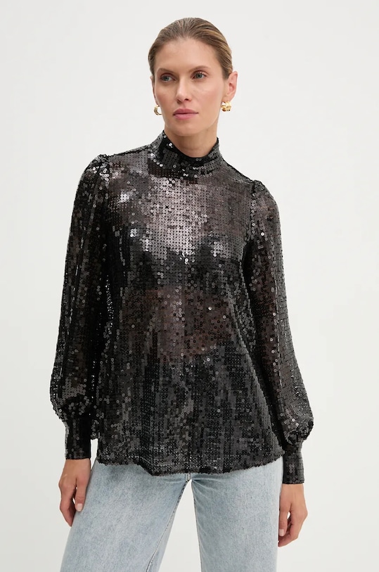 Блузка AllSaints W032PB чорний