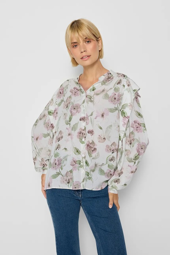 Bizuu koszula MARBY multicolor MARBY.KREMOWY.AW24