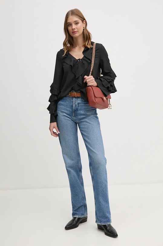 Gaudi bluza 421FD45022 negru AW24