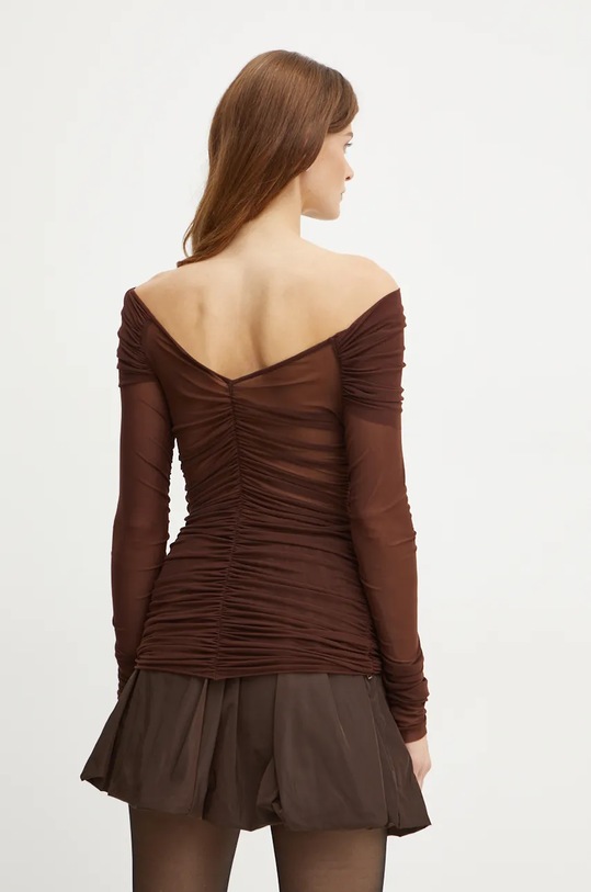 Oblečení Halenka Bardot CAMELIA 59320TB1 hnědá