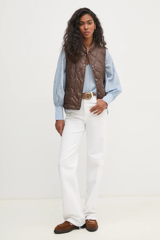 Hoss Intropia bluzka 6288693 niebieski AW24