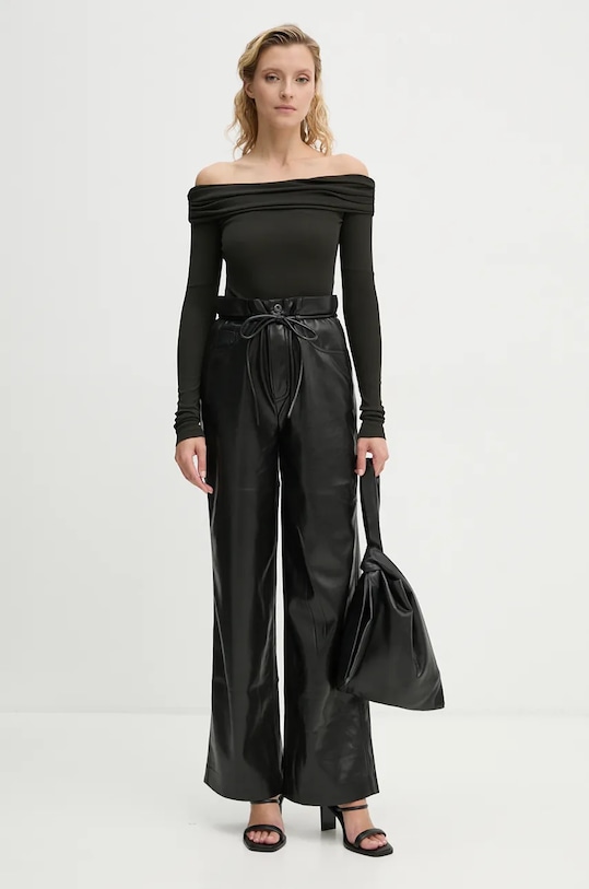 Bluza Nanushka AMILY NW24PFTP15097 crna AW24