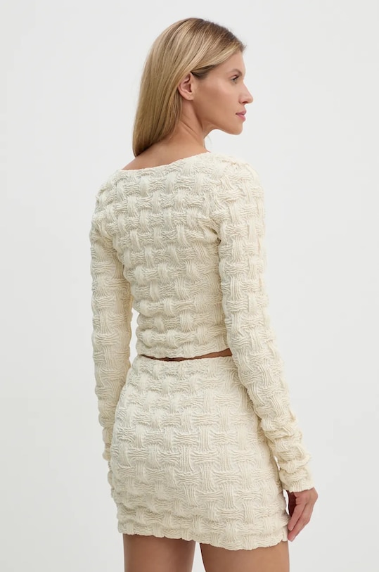 Одяг Блузка Nanushka JYLAN NW24PFTP4211 бежевий