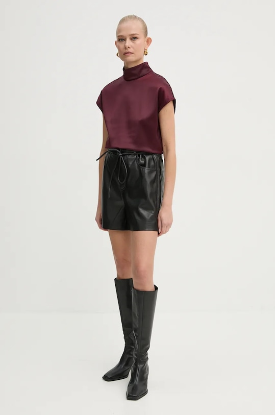 AERON bluzka TO554535 bordowy AW24