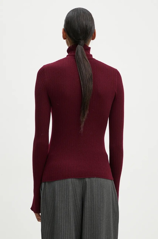 Oblečení Vlněný svetr A.L.C. Jett 7SWTP00609 burgundské