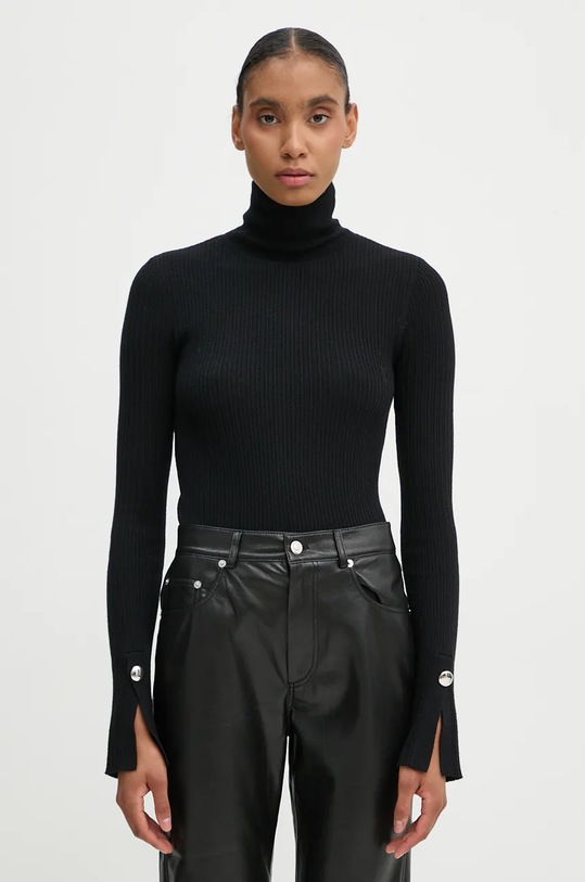 Vlněný svetr A.L.C. Jett černá 7SWTP00609