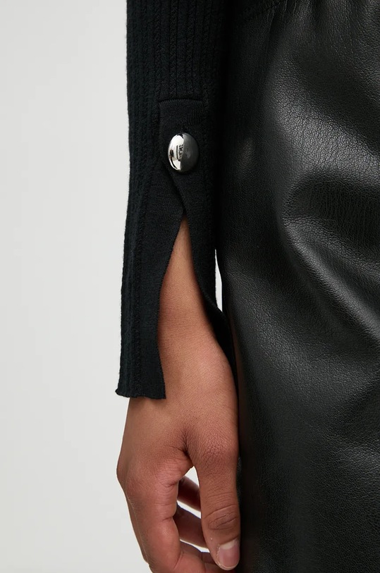 Vlněný svetr A.L.C. Jett 7SWTP00609 černá