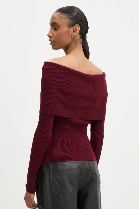 Ρούχα Μάλλινο πουλόβερ A.L.C. Evelyn 7SWTP00623 μπορντό