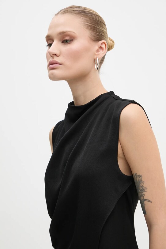 Блузка A.L.C. Amira чорний 5TOPS01684