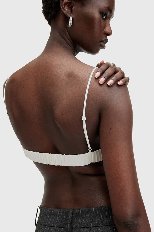 Odzież AllSaints biustonosz ELLA BRALETTE W075PA biały