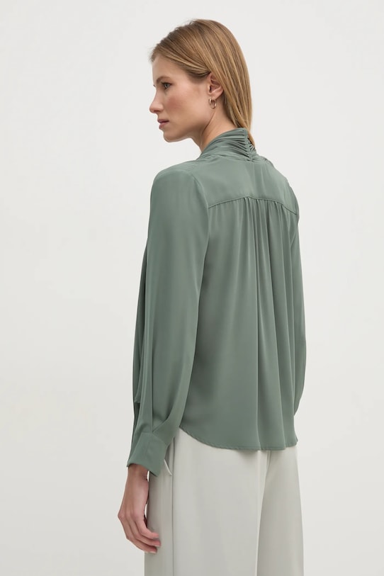 Odzież Sandro Ferrone bluzka SFS32YBEMAREC zielony