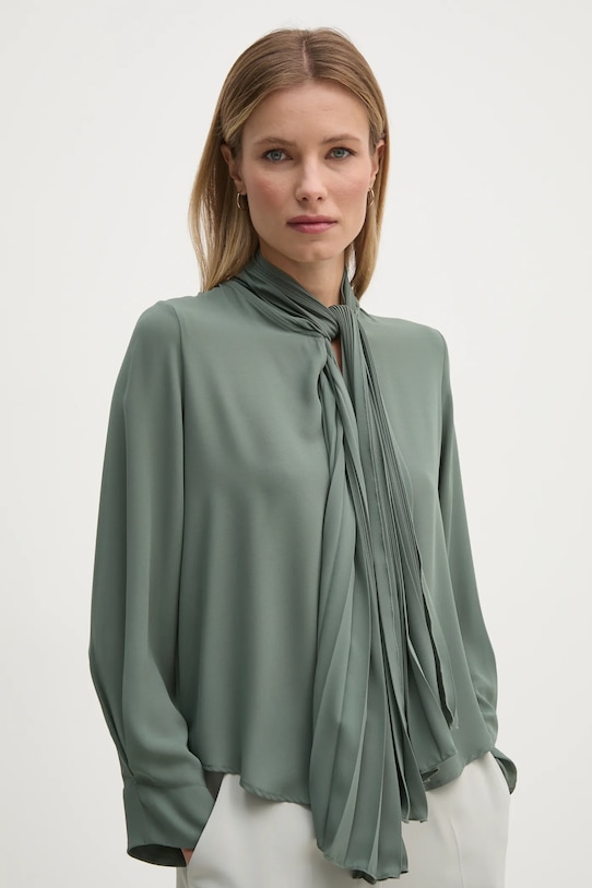 Sandro Ferrone bluzka zielony SFS32YBEMAREC