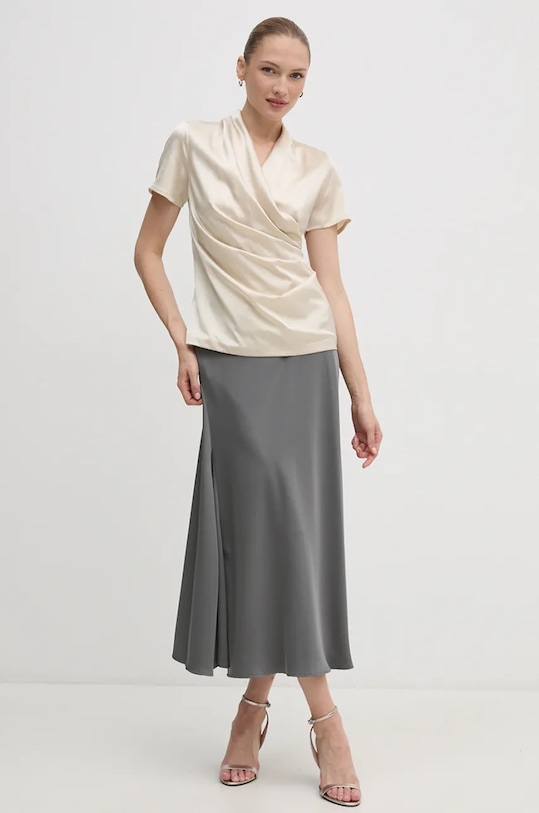 Sandro Ferrone bluza SFS7YBEMALYS bej AW24