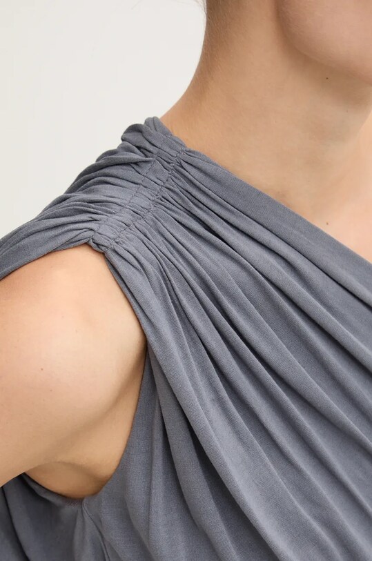 Блузка Rick Owens Lilies LI02D5102RV сірий