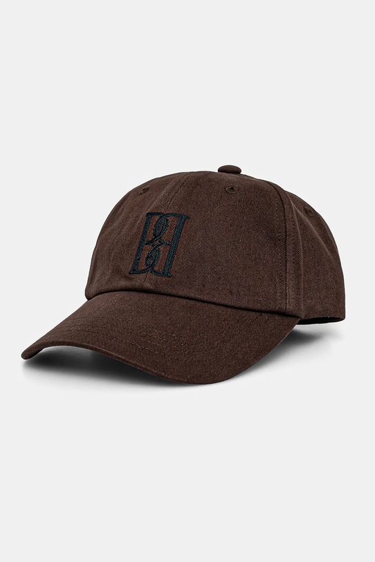 By Malene Birger șapcă de baseball din bumbac AUBRIELI bumbac maro 102474