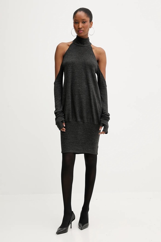PRESSIAT pulover PRE208FW24 gri AW25