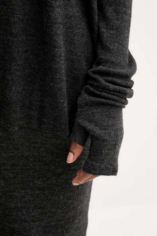 PRESSIAT pulover PRE208FW24 gri